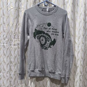 Gray Graphic Sweatshirt